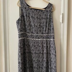 Talbots tweed look sheath